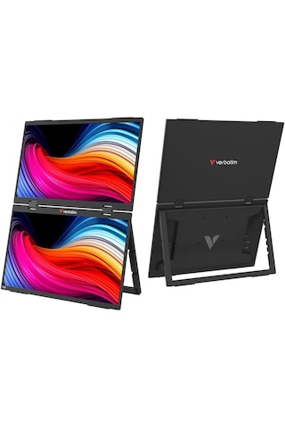 Verbatim Essentials 15,6 Full Hd 1080p Çift Ekran Ips Taşınabilir Dual Monitör
