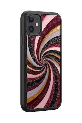 İphone 11 Uyumlu Hipnotikgirdap Desenli Kamera Korumalı Darbelere Dayanıklı Kılıf 960-hipnotikgirdap-iphone11