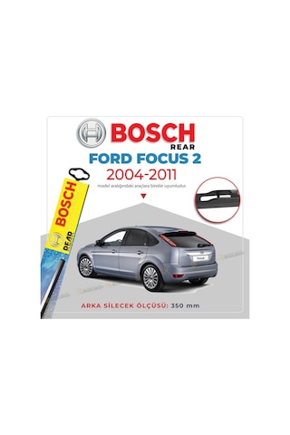 Bosch Rear Ford Focus 2 2004 - 2011 Arka Silecek - H351