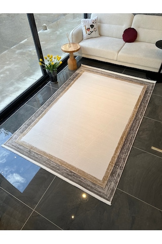 Vista Halı Salon, Oturma, Yatak Odası Halısı Desen Kodu 76592-957 Bej