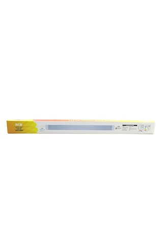 2 Pcs 94w 120cm Kristal Led Bant Armatür Beyaz 6500k Alüminyum Kapak Ip20 - Y Bağlantı Eamp-093/1b 5324 Acı Kahve