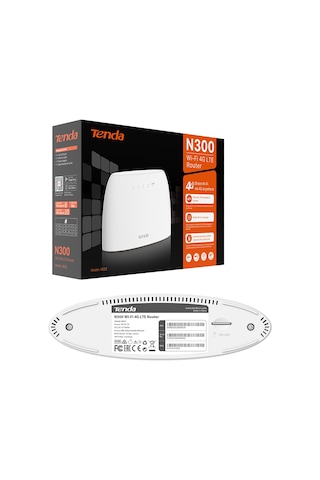 Tenda 4g03 N300 300 Mbps 4g Lte Sim Kart Girişli Router