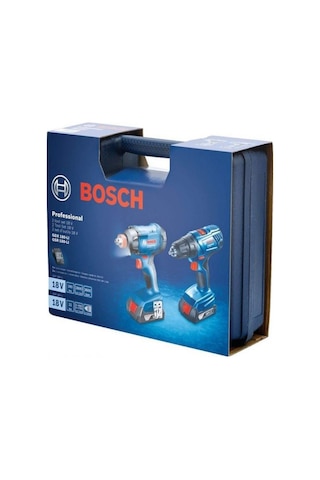 Bosch GSR 180-LI + GDX 180-LI(2x2Ah;Plastik) Somun Sıkma Makinesi - 06019G5222