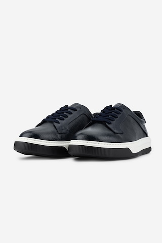 Valmenti Erkek Hakiki Deri Lacivert Sneakers & Spor Ayakkabı 1212 2504 Erk Ayk Y26 Lacıvert