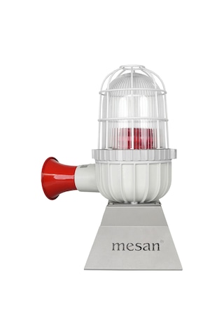 Mesan Exproof Led Siren Kırmızı 24vdc Ms 1281.1.24vdc