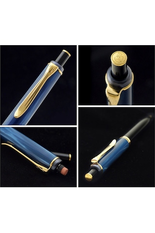 Pelikan Classic D200 Versatil Kalem Mavi-Siyah