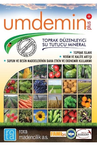 Umdemin Zeolit Toprak Düzenleyici - 100 KG