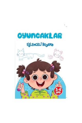 Oyuncaklar - Eğlenceli Boyama 3-4 Yaş