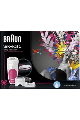 Braun Silk-épil Epilatör Se5547wd, Hediye Seti
