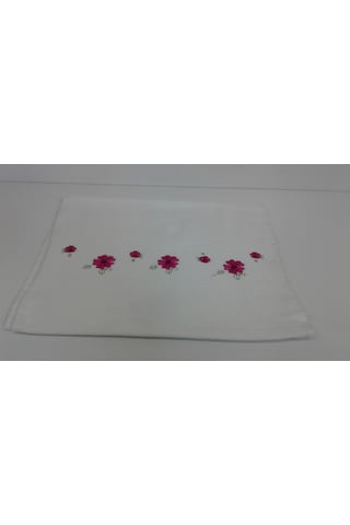 Soley Gardenya Nakışlı Mutfak Havlusu 6 Lı Pembe