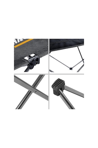 Haegs Ultralight Katlanır Kamp Sehpası, Piknik, Bbq, Doğa Aktiviteleri, Hiking, Plaj İçin Taşınabilir Kompakt Roll Up Outdoor Kamp Masası - Kamp Piknik Sehpası Küçük - Siyah Açık Ceviz