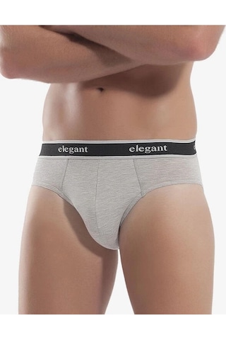 Elegant 1951 Erkek Modal Slip Külot Beyaz
