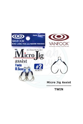 Vanfook Çiftli Micro Jig Assist Iğne Mj-01 2