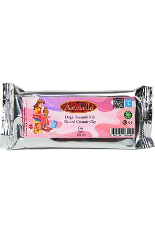 Artebella Doğal Seramik Kili Beyaz 250 Gr