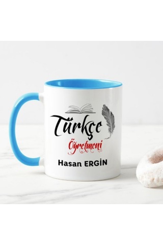 Kişiye Özel Türkçe Öğretmeni Kupa Bardak Ha36