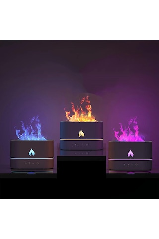 Bsrfirst Aromaterapi Makinesi, Nemlendirici, Ortam Işığı, Uçucu Yağ Difüzörü, Yatak Odaları Ve Oturma Odaları İçin Uygun, Kuruluktan Uzak Tutma Siyah