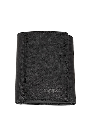 Zippo Saffiano Deri Cüzdan 2007075 Siyah