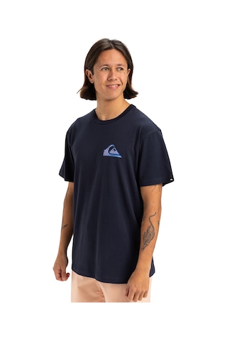 Quiksilver Window Pane Erkek Lacivert Yuvarlak Yaka Tişört Lacivert