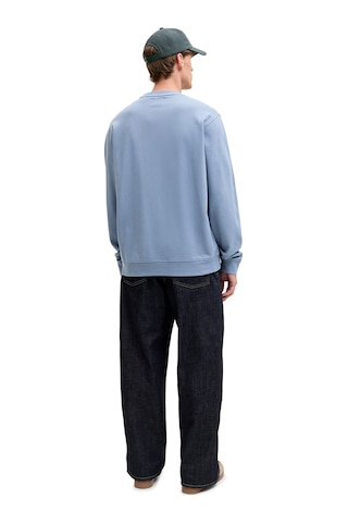 Jack & Jones Jjearchıve Graphıc Sweat Mavi Erkek Sweatshirt 000000000102690864
