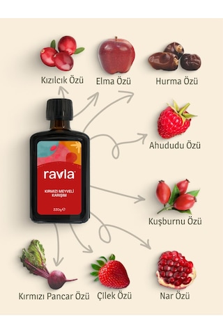 Ravla Kırmızı Meyveli Karışım - 330g