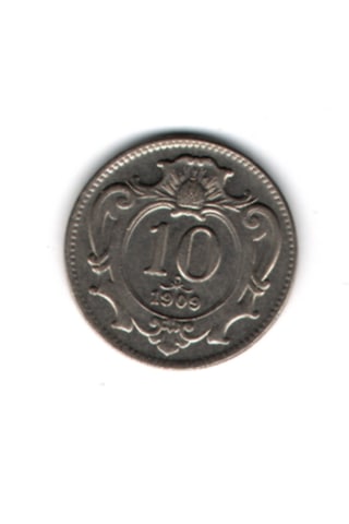 Avusturya Macaristan 10 Heller 1909 Mp2056