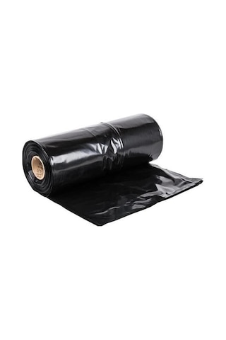 GNR Endüstriyel Jumbo Çöp Torbası Poşeti - 2 Kat - Siyah - 400 Gr. - 80x110 Cm. -10 Adetlik Rulo CT0