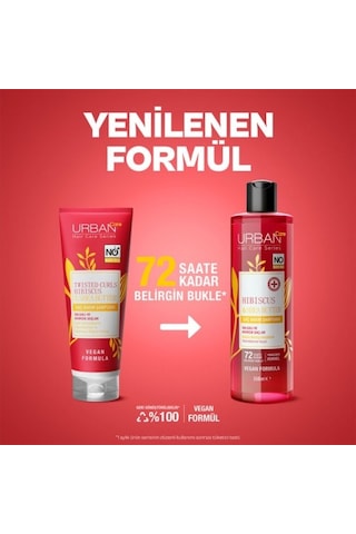 Urban Care Twisted Curls Hibiscus Şampuan Ve Saç Kremi Seti PKT.URBANCARE.062