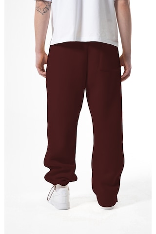 Flaw Atelier Baggy Eşofman Altı-28815 Bordo