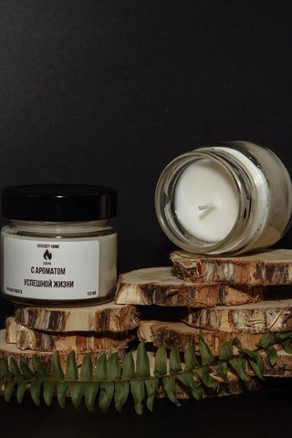 Vorobey Home Başarılı Bir Yaşam Kokulu Mum 263624542 Beyaz