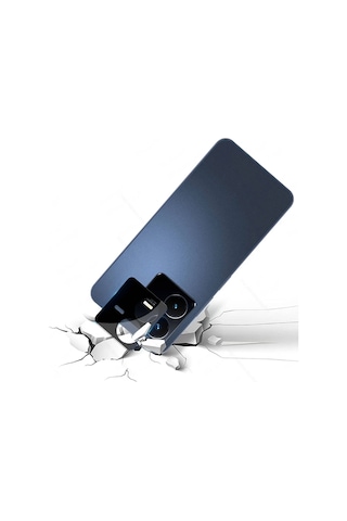 Kilifone - Vivo Y22 Uyumlu - Kamera Lens Koruyucu 3d Kamera Camı - Şeffaf