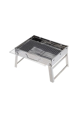 Portatif Katlanabilir Mangal - Madfox Roadtrip Bbq - Silver - 547306 Diğer
