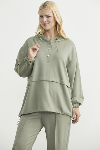 Sementa Scuba Oversize Tunik Eşofman Takım - Fıstık Yeşili Fıstık Yeşili