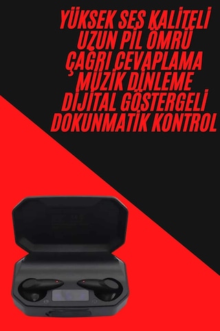 Siyah Profesyonel Kulaklık Hd Mikrofonlu Çhassasiyet Cevaplayabilen Belirtilmemiş