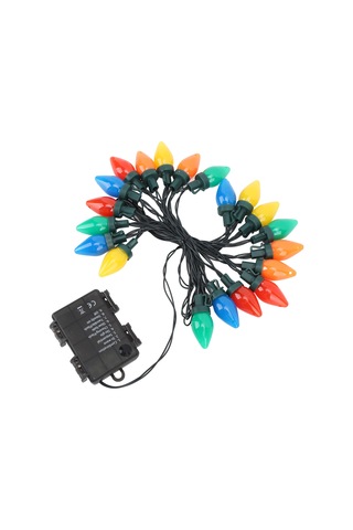 Youtek C9 Çilek Desenli Led Işık Zinciri, 5m 20 Işık, Su Geçirmez, 8 Mod, Kumanda Kontrollü, Noel Ve Dekorasyon Kullanıma Uygun Diğer