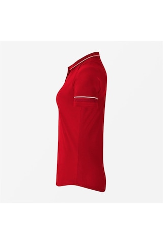 Nike W Academy 21 Polo Kadın Polo Yaka Tişört KIrmızı Kırmızı