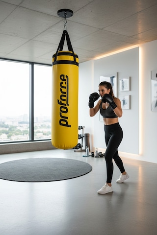 Proforce Boks Torbası 80 Cm 80x25 Sarı Siyah