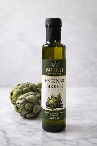 Enginar Sirkesi Geleneksel Fermantasyon Katkısız 250 Ml