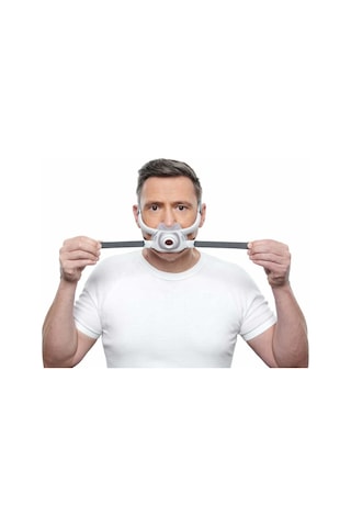 Resmed Airfit F40 Pap Cpap Bpap Tüm Yüz Maskesi + Orta Medium Boy