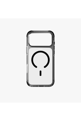 Apple Uyumlu iPhone 17 Pro Max Kılıf Combat Serisi Üç Katmanlı Shocksorb Magsafe Özellik Magclick Koruyucu Kapak Siyah