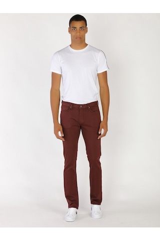 John Varvatos Erkek Pantolon /J02V563-005-Bordo