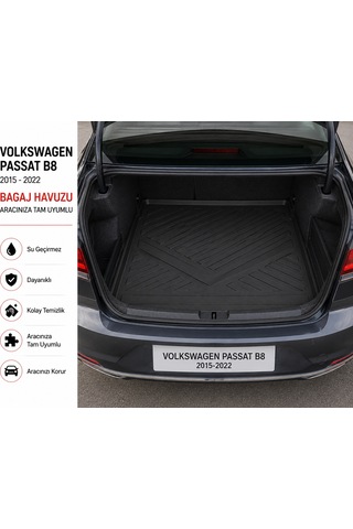 Volkswagen Passat B8.5 Sedan 2015-2022 Arası Bagaj Havuzu