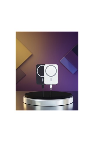 Magsafe Araç Tutucu 15w Kablosuz Şarjlı Apple iPhone 12/13/14 Uyumlu Sarı
