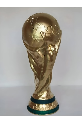 Fifa Worldcup Fifa Dünya Kupası Biblo Altın 25 CM Katar Dünya Kup Altın
