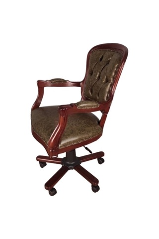Crown Ofis Sandalyesi Ceviz