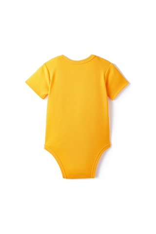 Galatasaray 3 Lü Bebek Body B241011 Beyaz - Kırmızı - Sarı