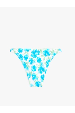 Koton Çiçek Desenli Bikini Altı Mavi Desenli 6sak00236mm
