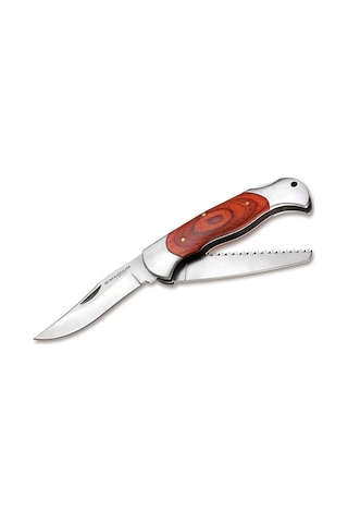 Böker Magnum 01mb138 Kamp Çakı Kahverengi - Gümüş