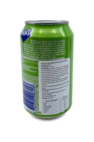 Fanta Peach-mango-exotic Üçlü Tadım Seti
