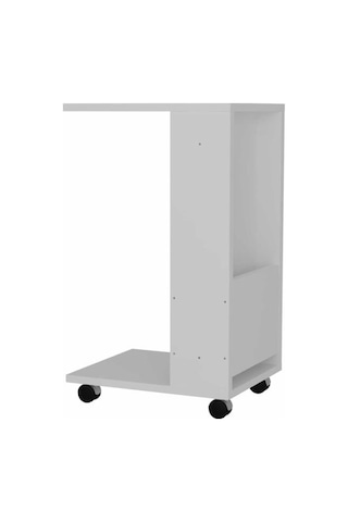 Dekorister Afitab Yan Sehpa Beyaz