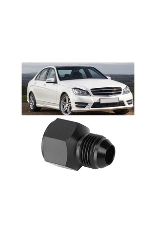 Kosona Araçlar İçin An10 Dişi-an8 Erkek Düz Redüktör Adaptörü, Alüminyum Malzeme, Korozyona Dayanıklı, Hassas İşlenmiş